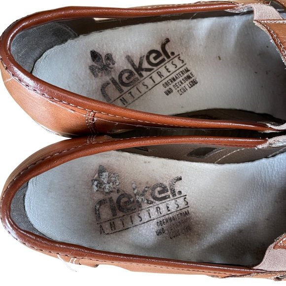 Rieker Antistress Slip-on Shoes Size 38 - Picture 5 of 7